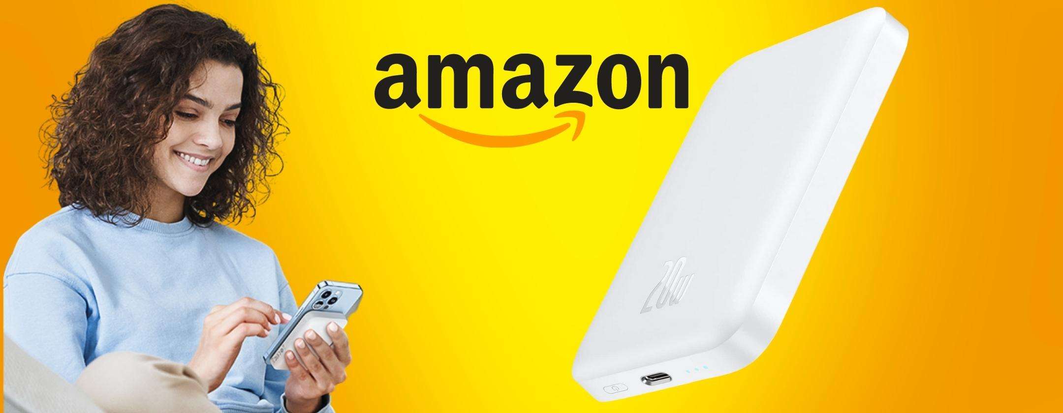 Power bank magnetico Baseus: batteria GIGANTE prezzo PICCOLISSIMO