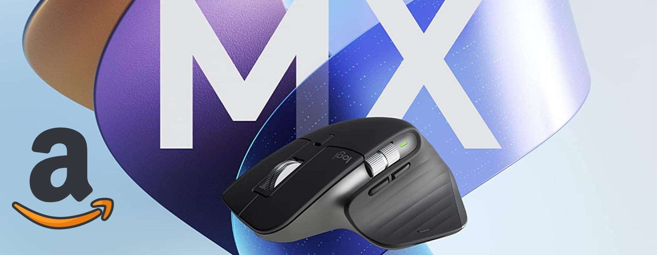 Logitech MX Master 3S: il re dei mouse in SUPER SCONTO su Amazon Logitech MX Master 3S: il re dei mouse in SUPER SCONTO su Amazon