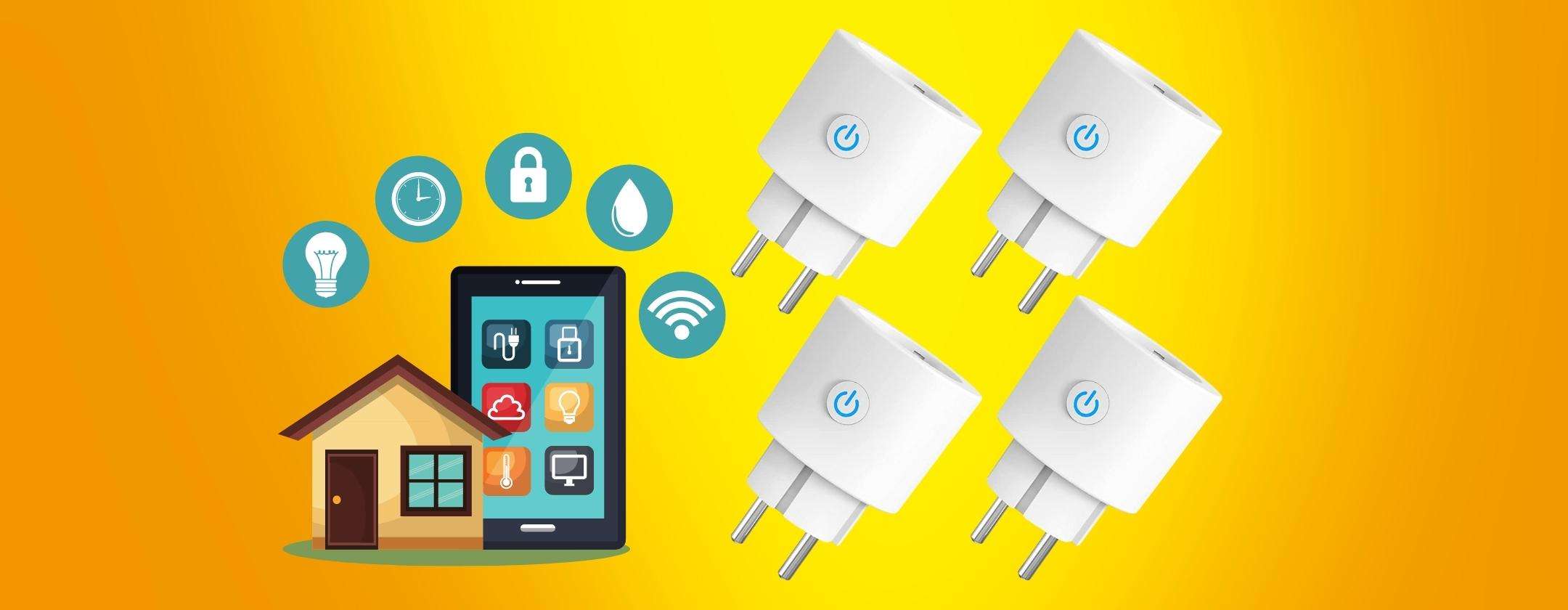 Domotica in un baleno con 4 prese Wifi praticamente REGALATE Domotica in un baleno con 4 prese Wifi praticamente REGALATE