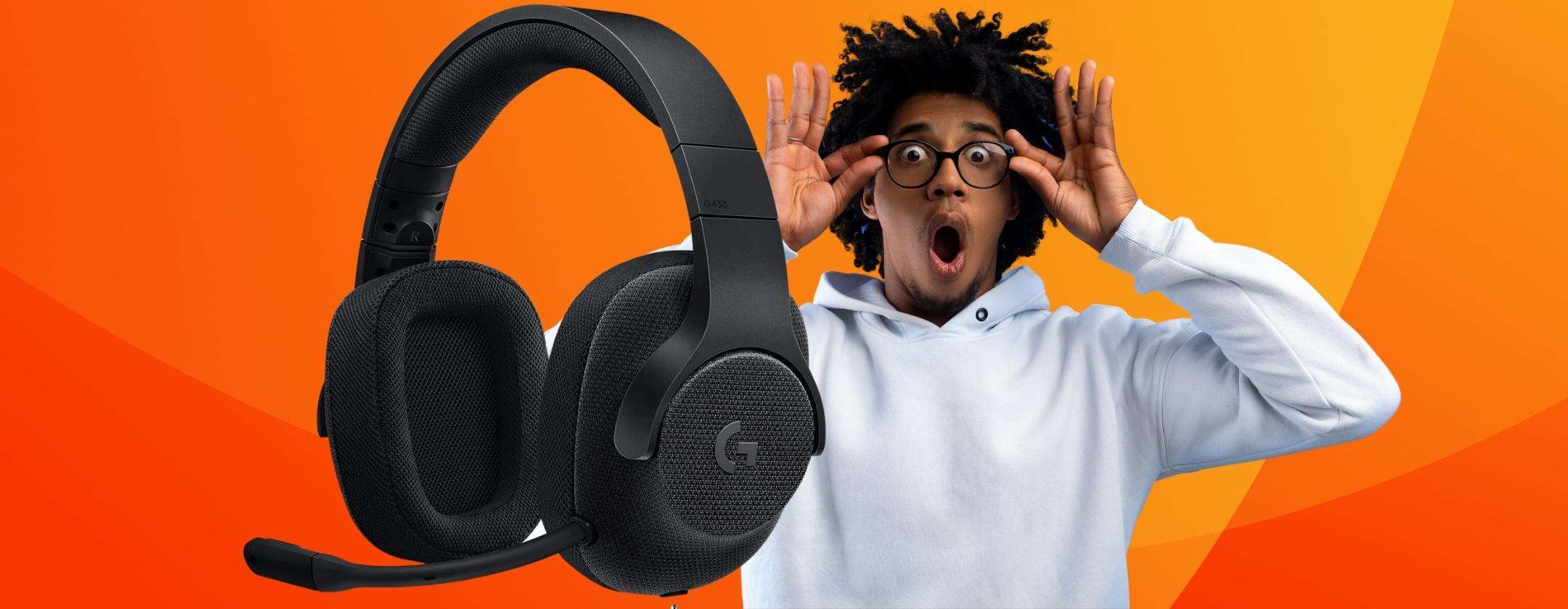 Cuffie gaming Logitech: il meglio del suono a prezzo WOW Cuffie gaming Logitech: il meglio del suono a prezzo WOW