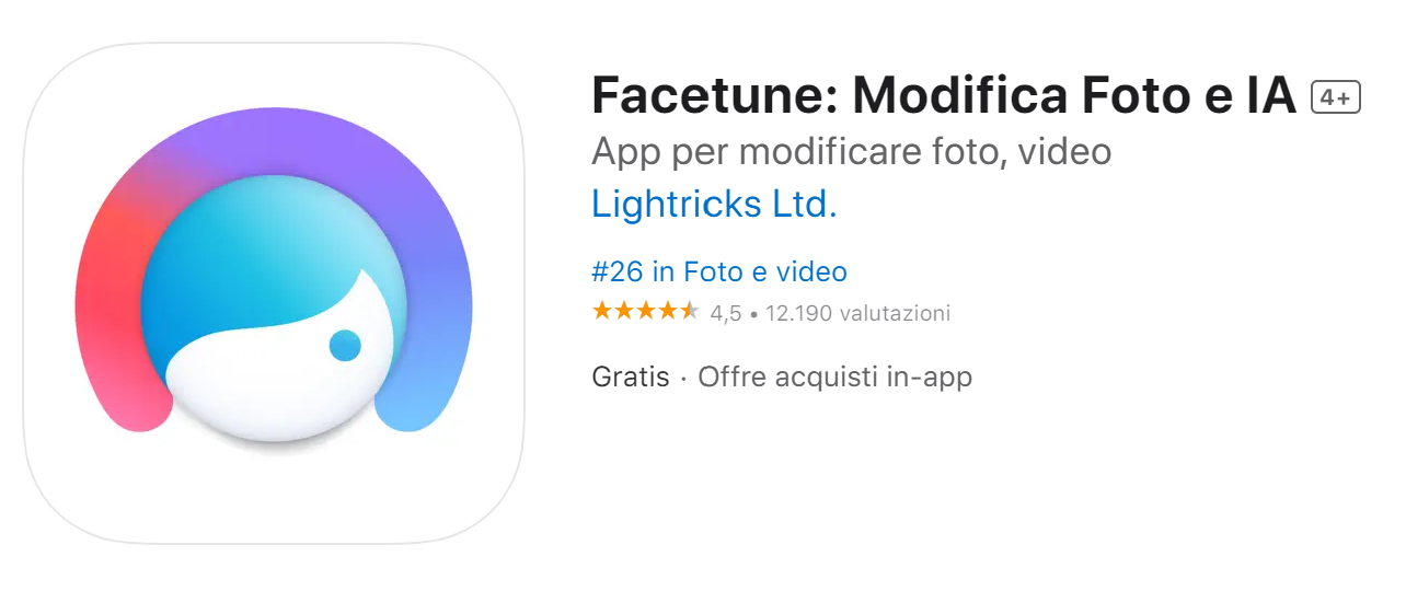 Facetune 2