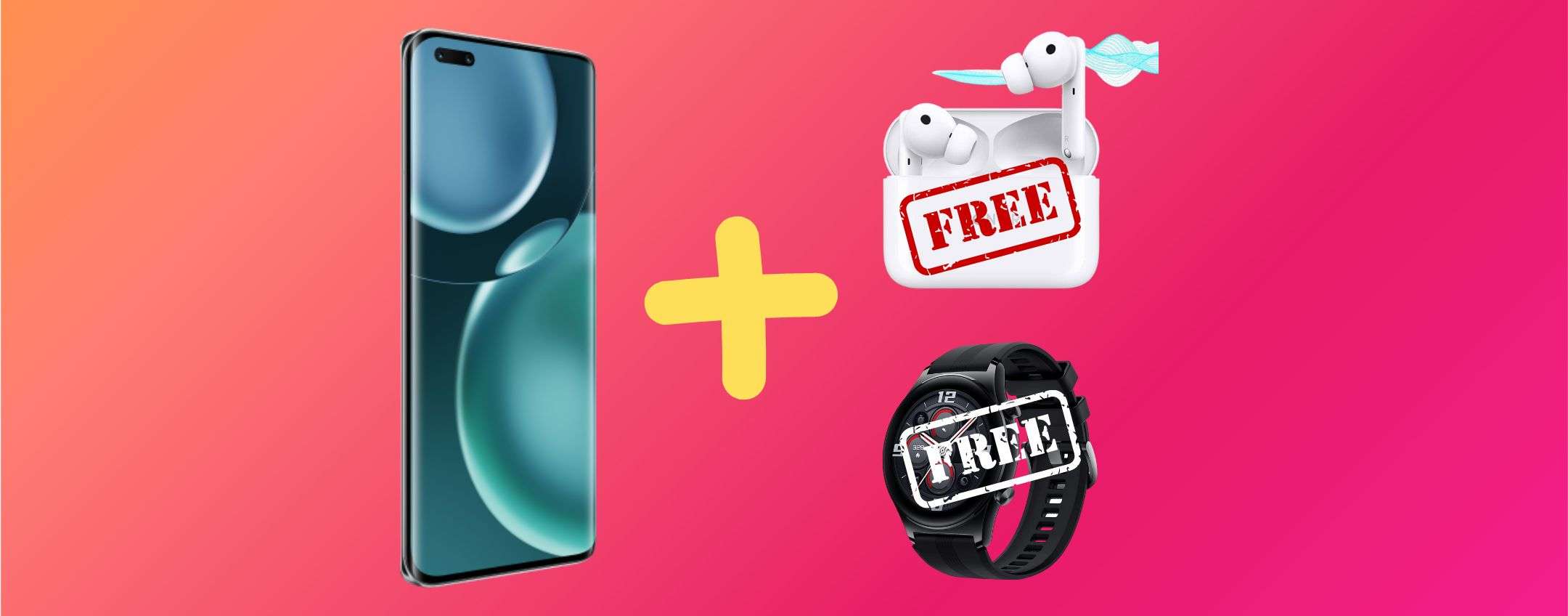 Honor Magic4 Pro, occasionissima: 239€ di sconto e DOPPIO REGALO Honor Magic4 Pro, occasionissima: 239€ di sconto e DOPPIO REGALO