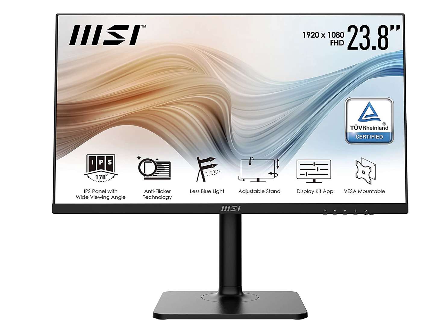 MSI Modern MD241P, Monitor 24 pollici IPS FHD