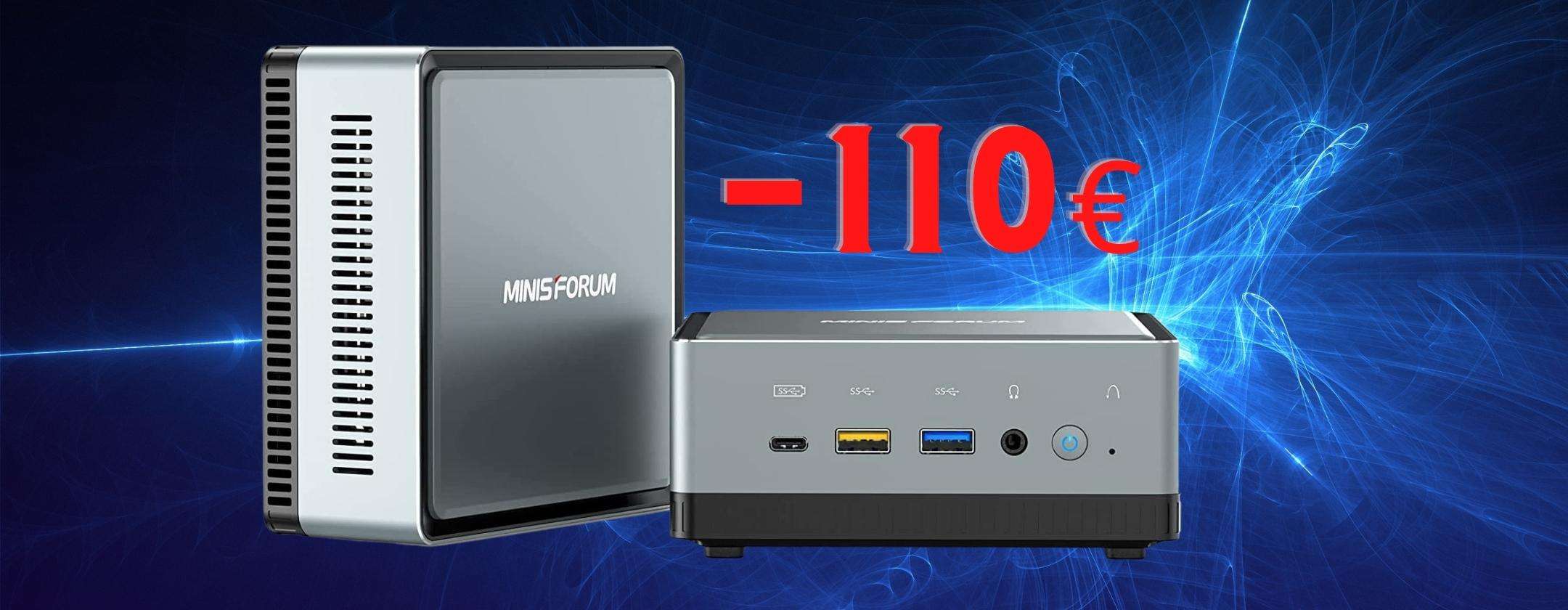 Mini Pc con processore Ryzen 5: SCONTO di 110 euro su Amazon Mini Pc con processore Ryzen 5: SCONTO di 110 euro su Amazon