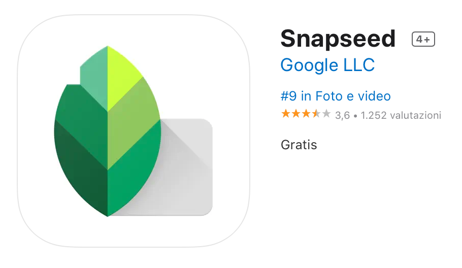 app per modificare foto gratis: Snapseed