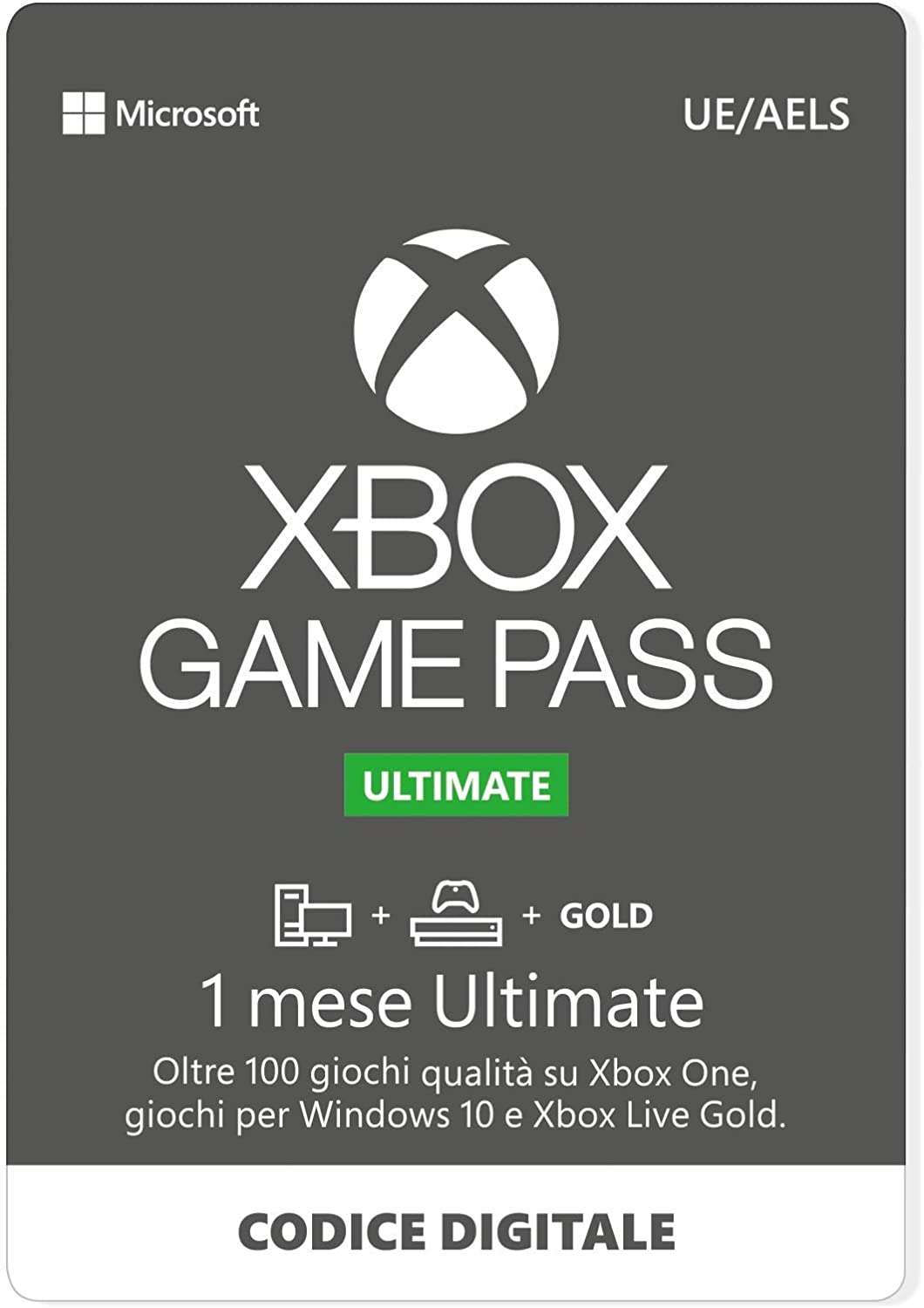 Xbox Game Pass codice