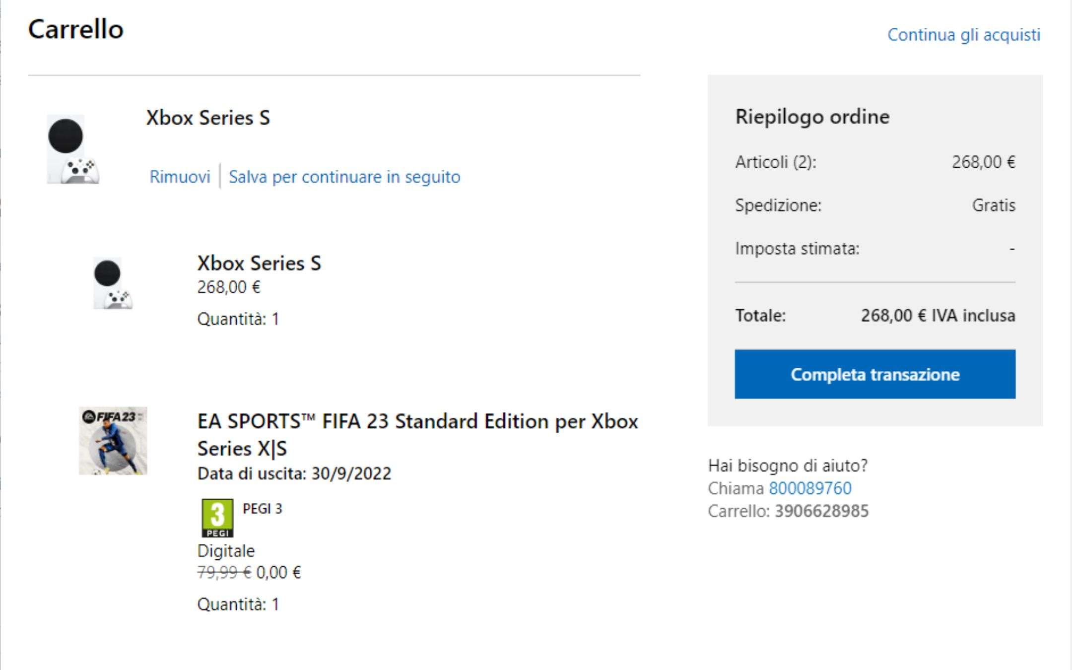 Xbox Series FIFA 23 bundle