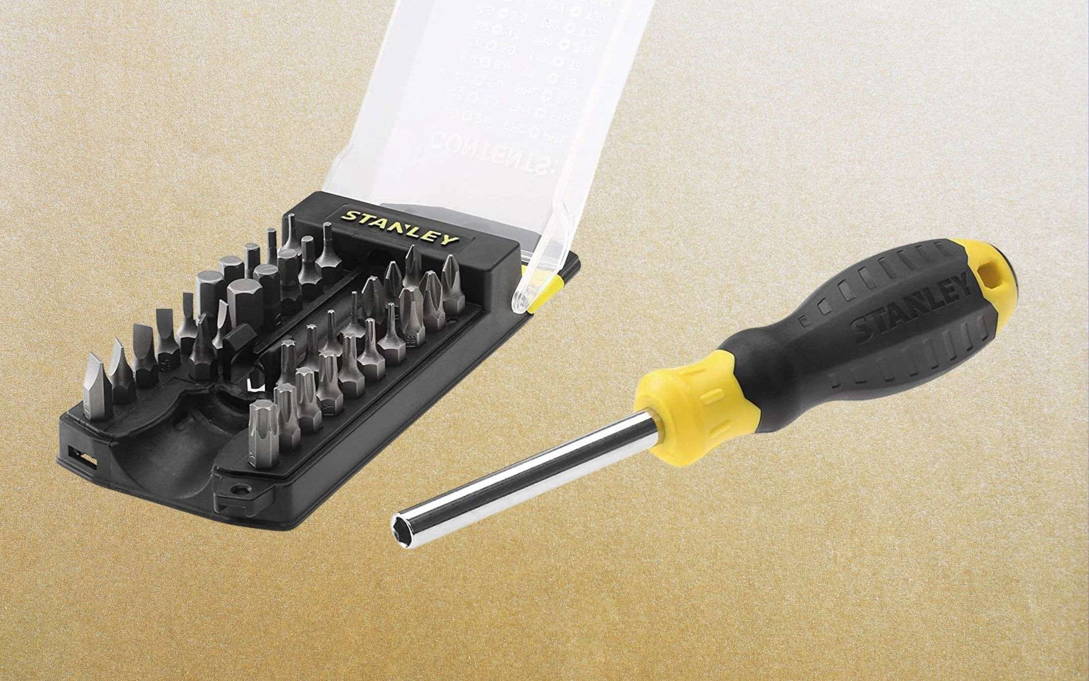Cacciavite 34 in 1 di Stanley a 7€: prodotto PREMIUM, prezzo assurdo