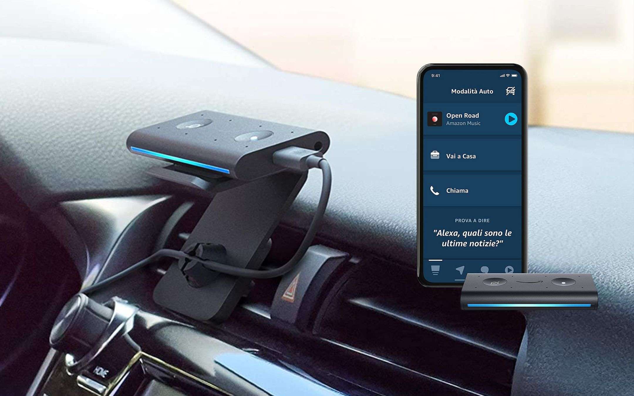 Echo Auto per la vettura SMART (anche vecchia): ultime ore a 39€ Echo Auto per la vettura SMART (anche vecchia): ultime ore a 39€