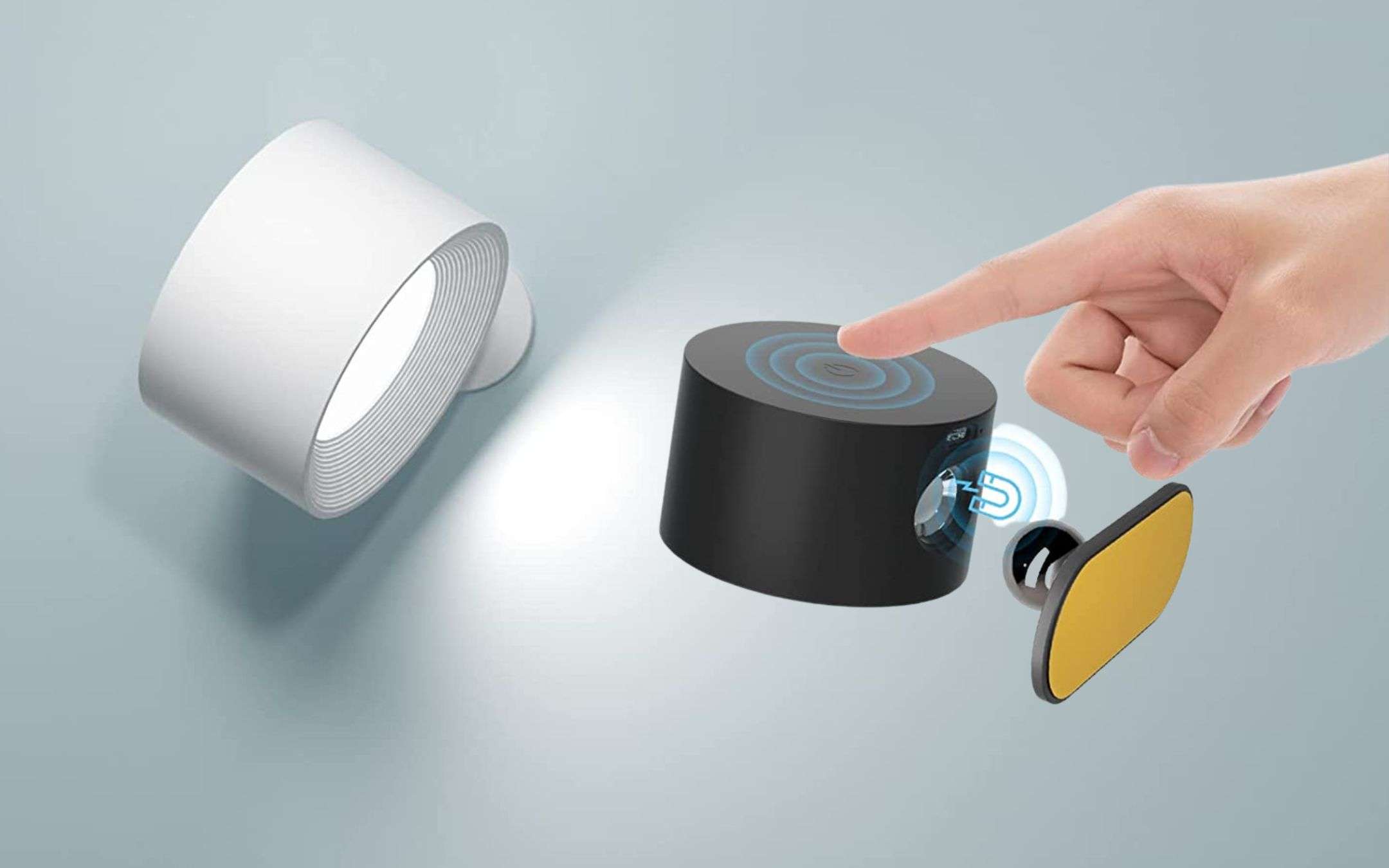 Il faretto senza fili di design ESISTE e costa poco: 23€ su Amazon