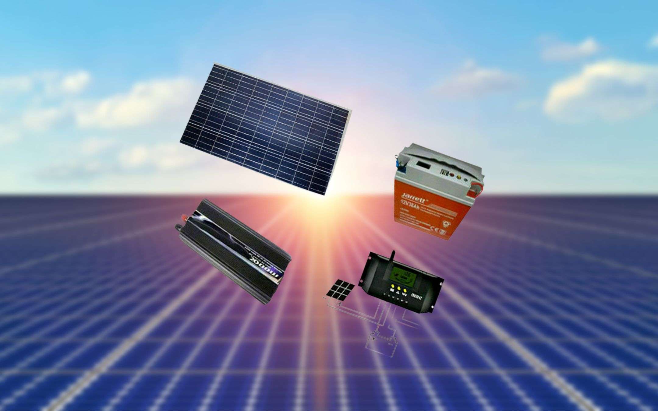 Kit fotovoltaico con accumulo e inverter a 179€: elettricità GRATIS Kit fotovoltaico con accumulo e inverter a 179€: elettricità GRATIS