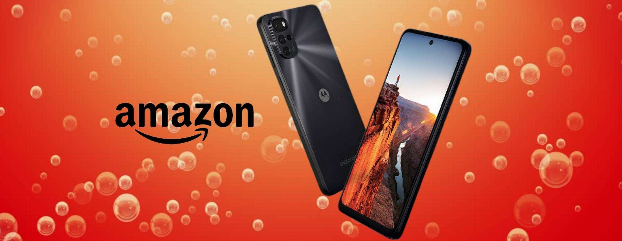 Motorola moto g22: prezzo da CAPOGIRO su Amazon (-44%) Motorola moto g22: prezzo da CAPOGIRO su Amazon (-44%)