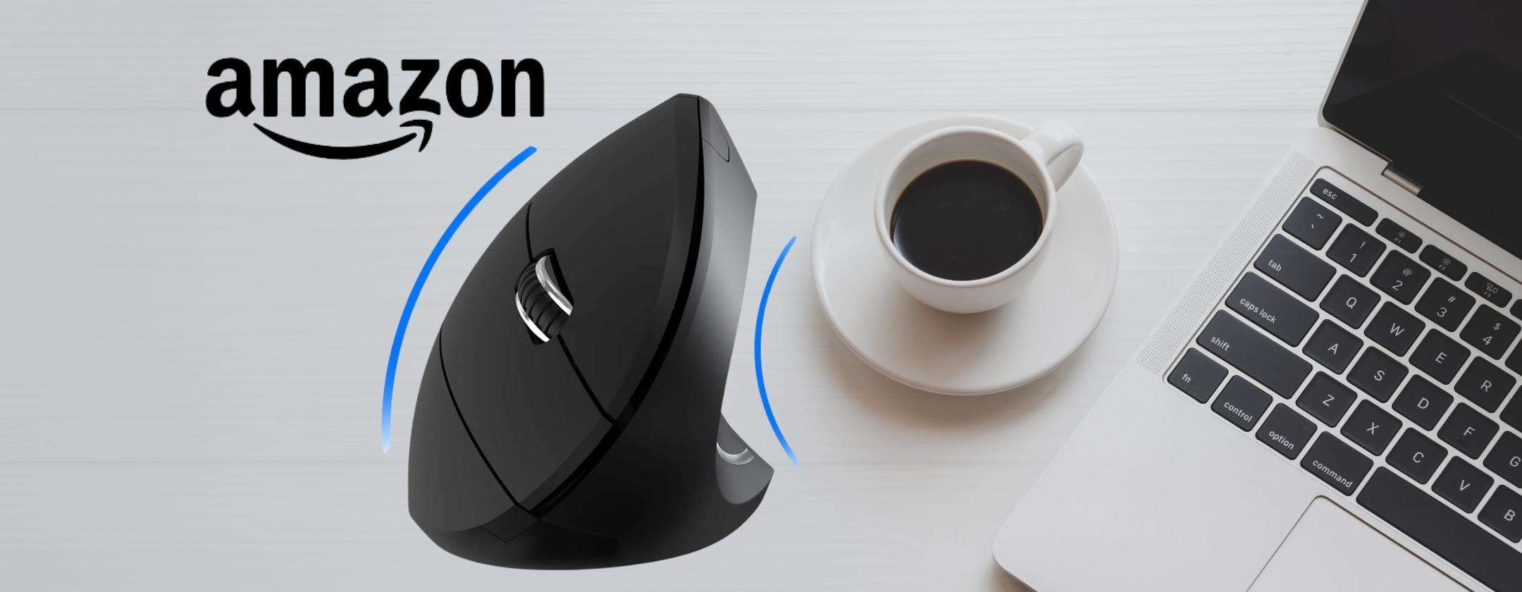 Mouse wireless ergonomico a MENO di 20 euro Mouse wireless ergonomico a MENO di 20 euro