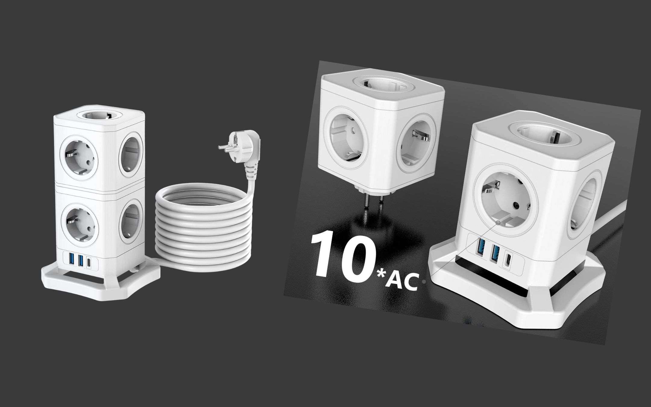 Multipresa 13 in 1 componibile a 22€ su Amazon: uno SPETTACOLO (-50%) Multipresa 13 in 1 componibile a 22€ su Amazon: uno SPETTACOLO (-50%)