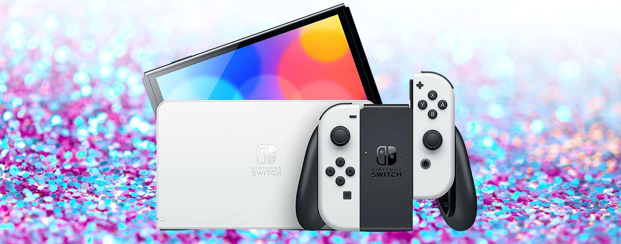 Nintendo Switch OLED: in promozione a Tasso Zero, è ora di PRENDERLA