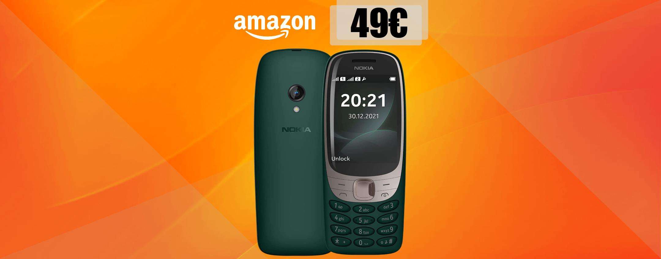 Nokia 6310: con appena 49 euro porti a casa un cellulare ICONICO