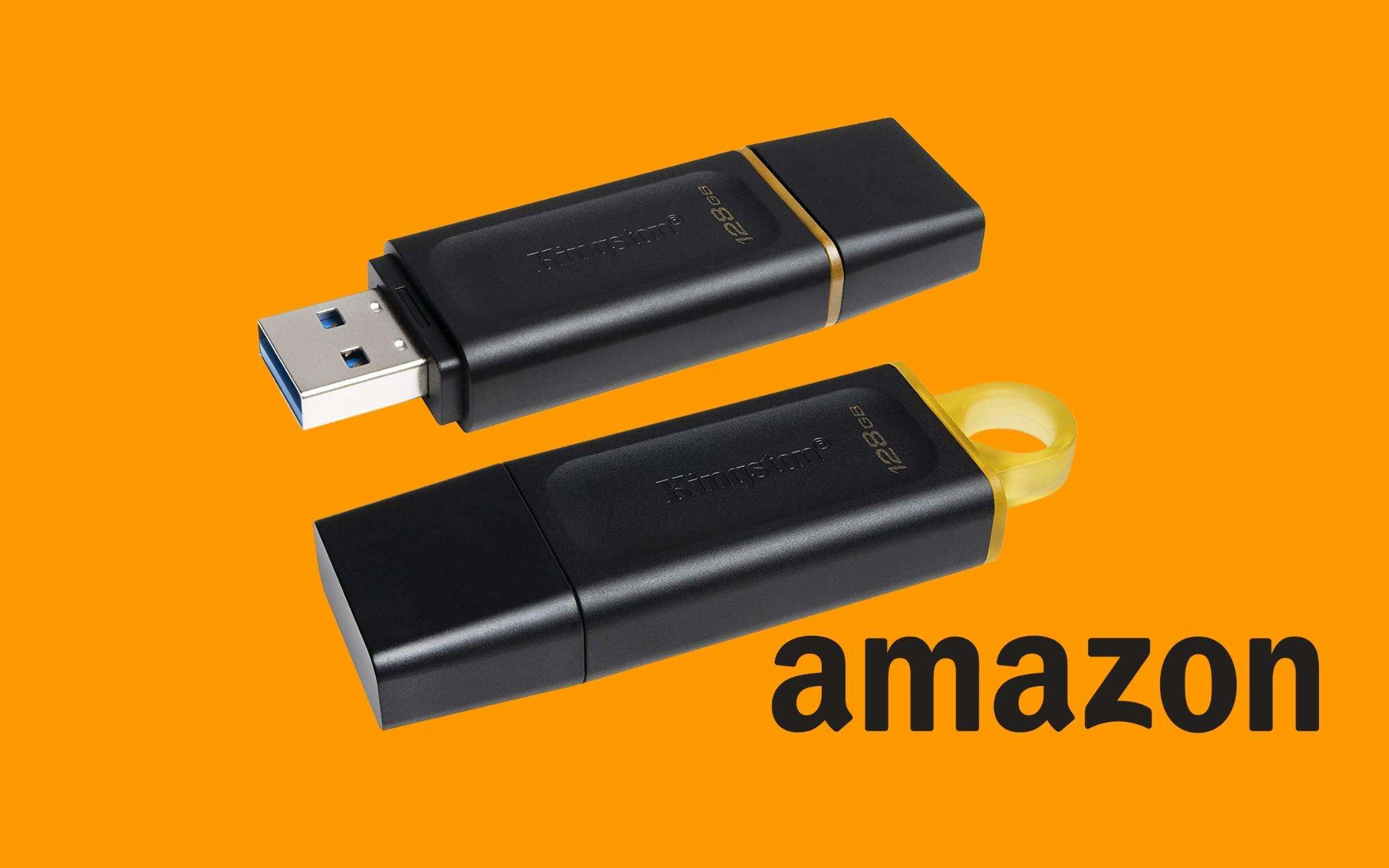 Chiavetta USB Kingston da 128GB a un prezzo RIDICOLO su