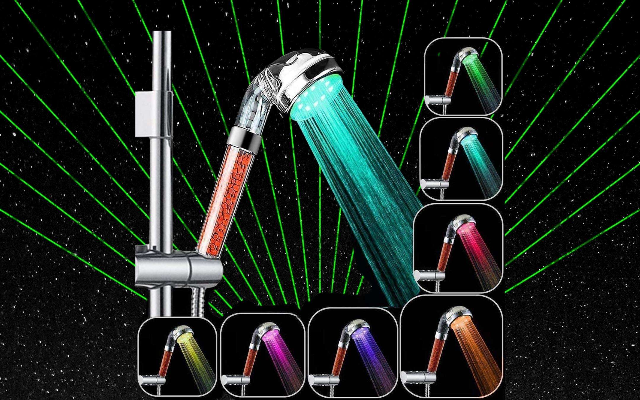 Doccia RGB: acqua effetto arcobaleno a soli 15 euro Doccia RGB: acqua effetto arcobaleno a soli 15 euro