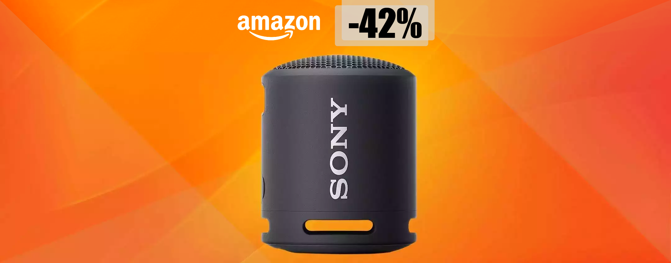 Speaker Sony, potenza estrema in un corpo tascabile: già tuo con 34€