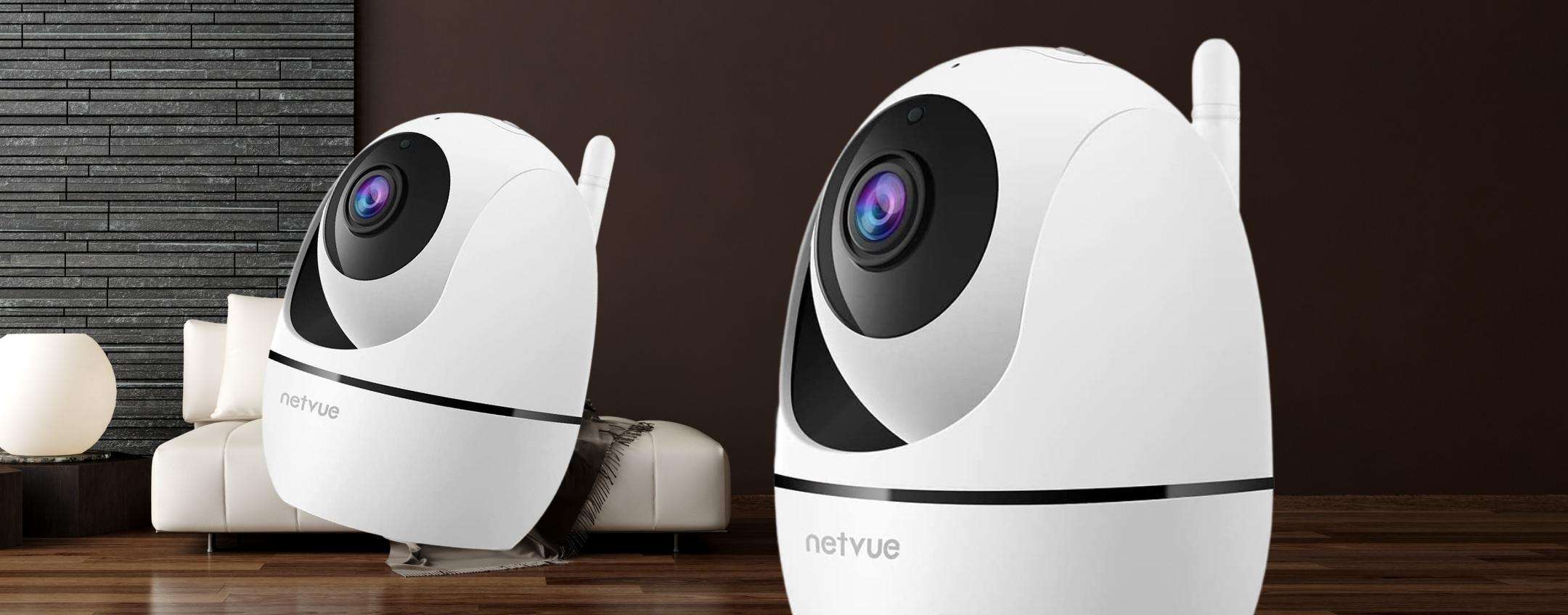 Telecamera interno WiFi: ruota di 360°, ti serve solo lei (28€)