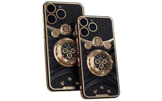 Caviar iPhone 14 Pro Rolex
