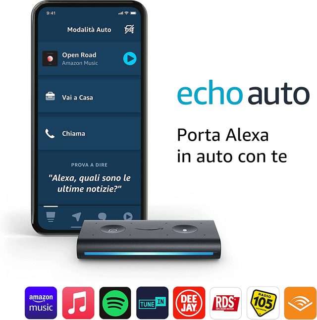 Echo Auto a 29€ RIVOLUZIONA la vecchia auto: diventa subito smart (-50%)