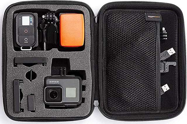 Amazon Basics - Custodia per trasporto GoPro