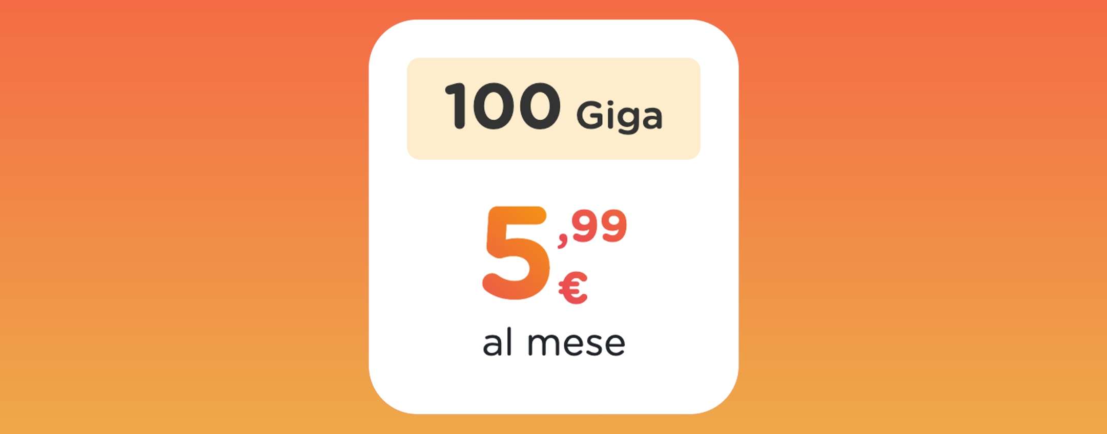 Ho Mobile: PROMO BOMBA con 100GB a 5,99€