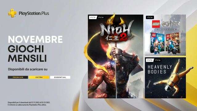 PlayStation Plus novembre 2022
