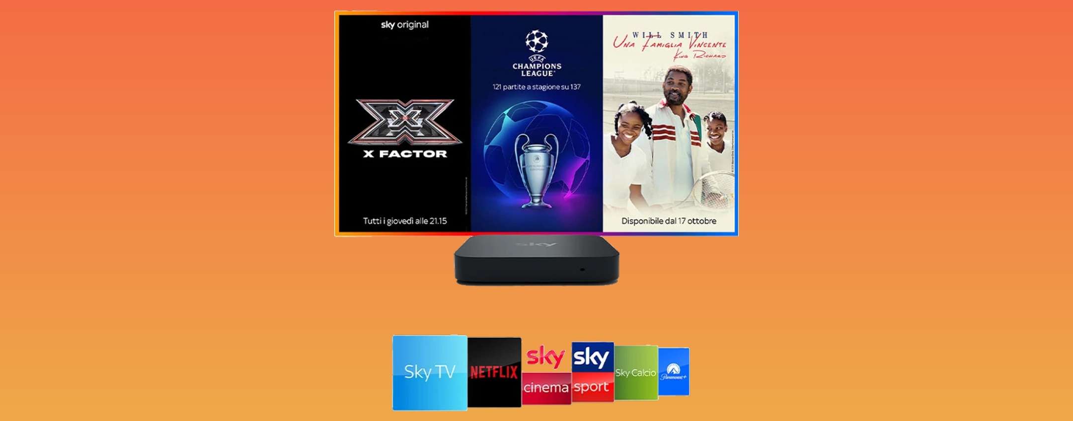 SkyQ: PROVA per 30 GIORNI anche con Netflix in HD