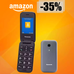 Cellulare Panasonic con tasto di EMERGENZA: il prezzo crolla a 38€