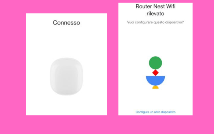 configurazione nest wifi pro