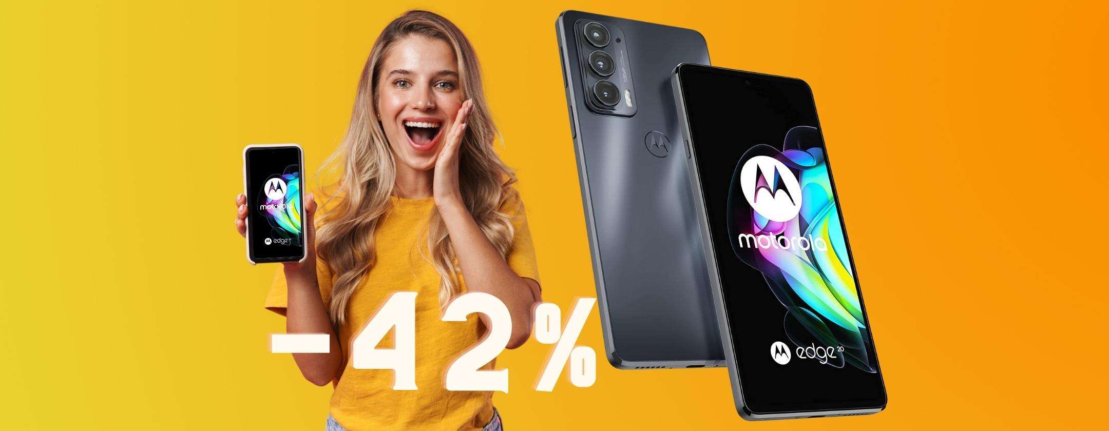 Motorola Edge 20: Amazon lancia la BOMBA (-42%) Motorola Edge 20: Amazon lancia la BOMBA (-42%)