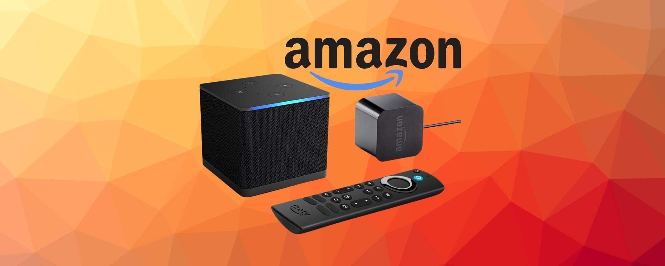 Nuovo Fire TV Cube: disponibile da oggi in Italia Nuovo Fire TV Cube: disponibile da oggi in Italia