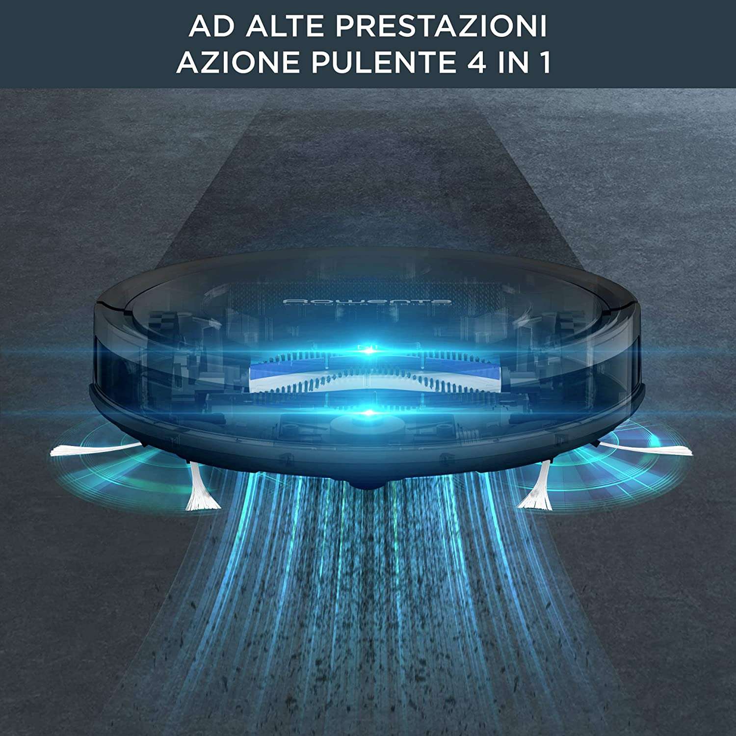robot-aspirapolvere-rowenta-sconto-110-euro-amazon-4-in-1