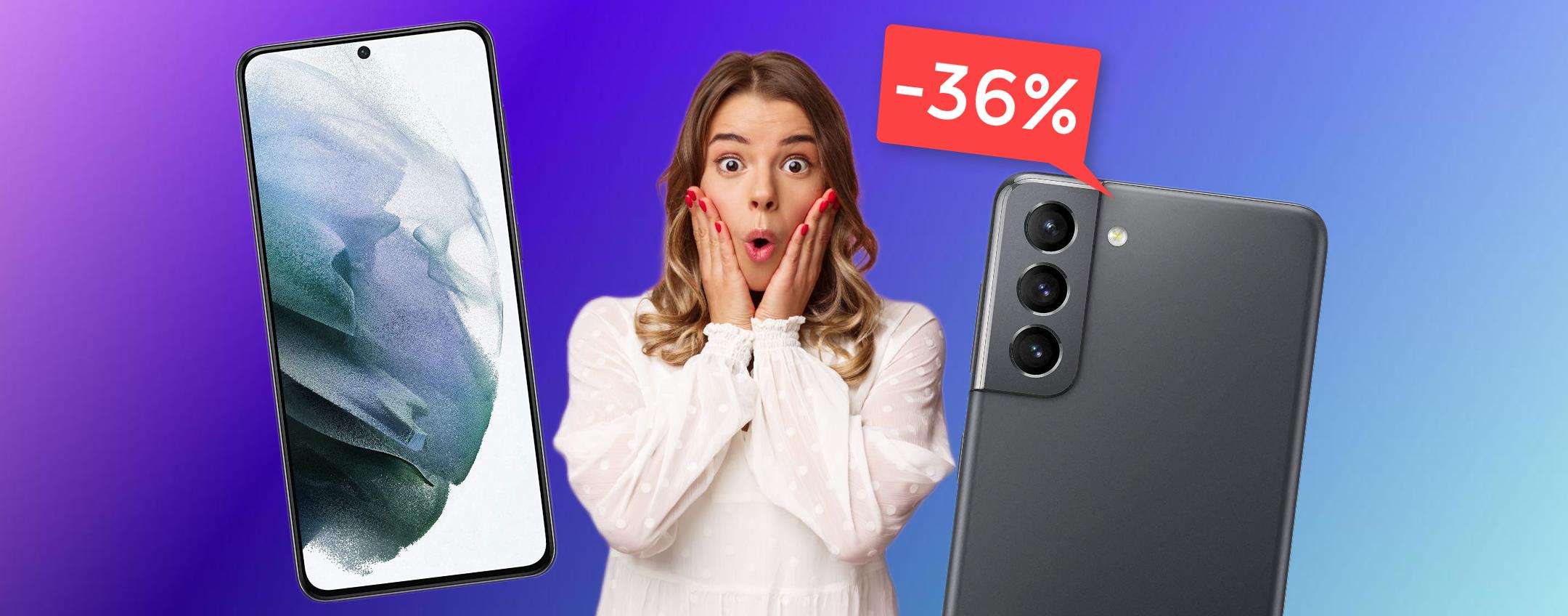 Samsung Galaxy S21 5G è l'AFFARE del momento: SUPER sconto 320€