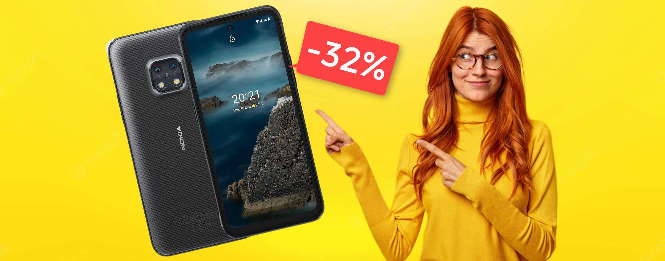 Smartphone Nokia 5G, se cade NON SI ROMPE: prezzo SHOCK (-161€)