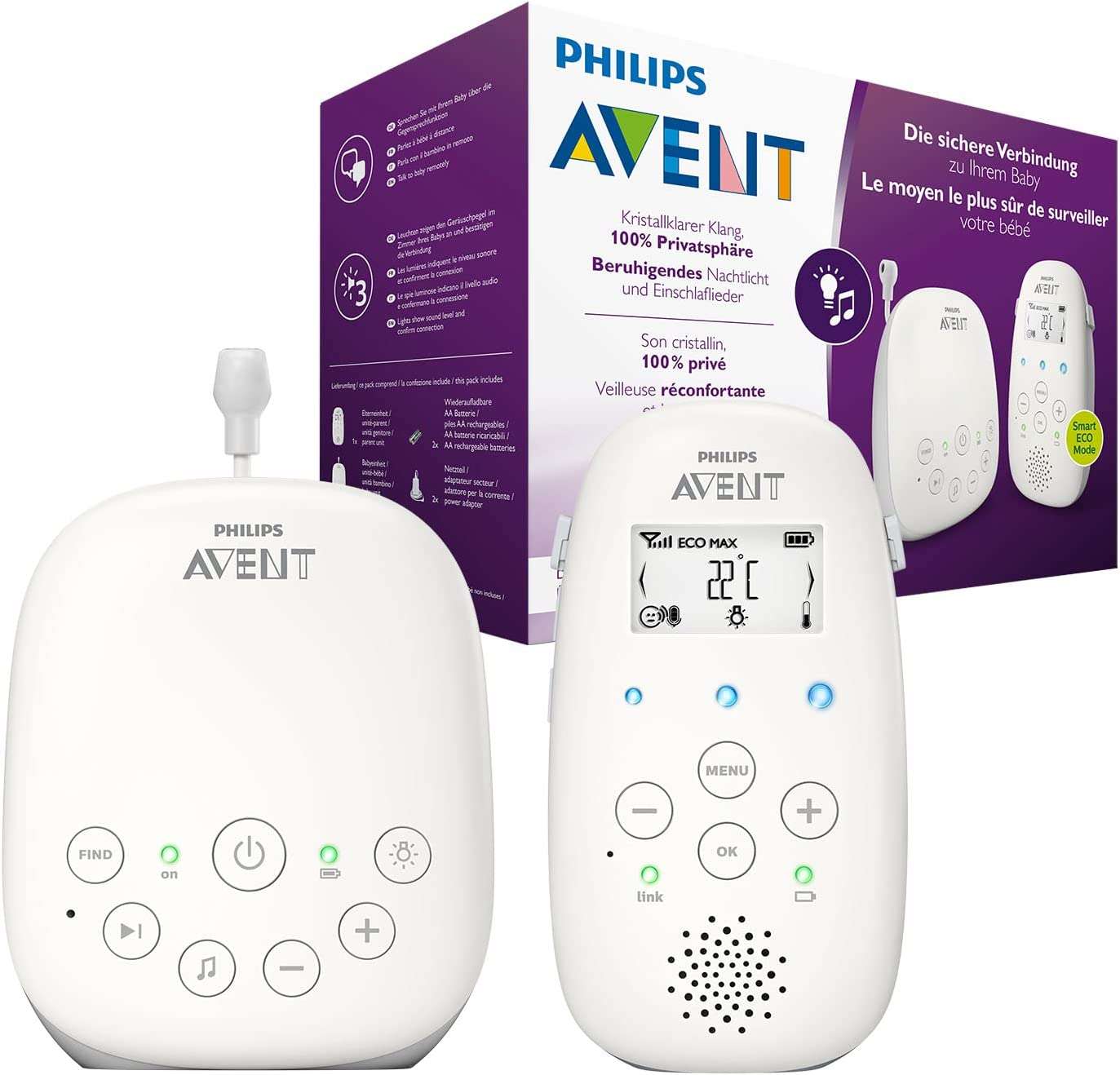 Baby monitor Philips Avent SCD713/00