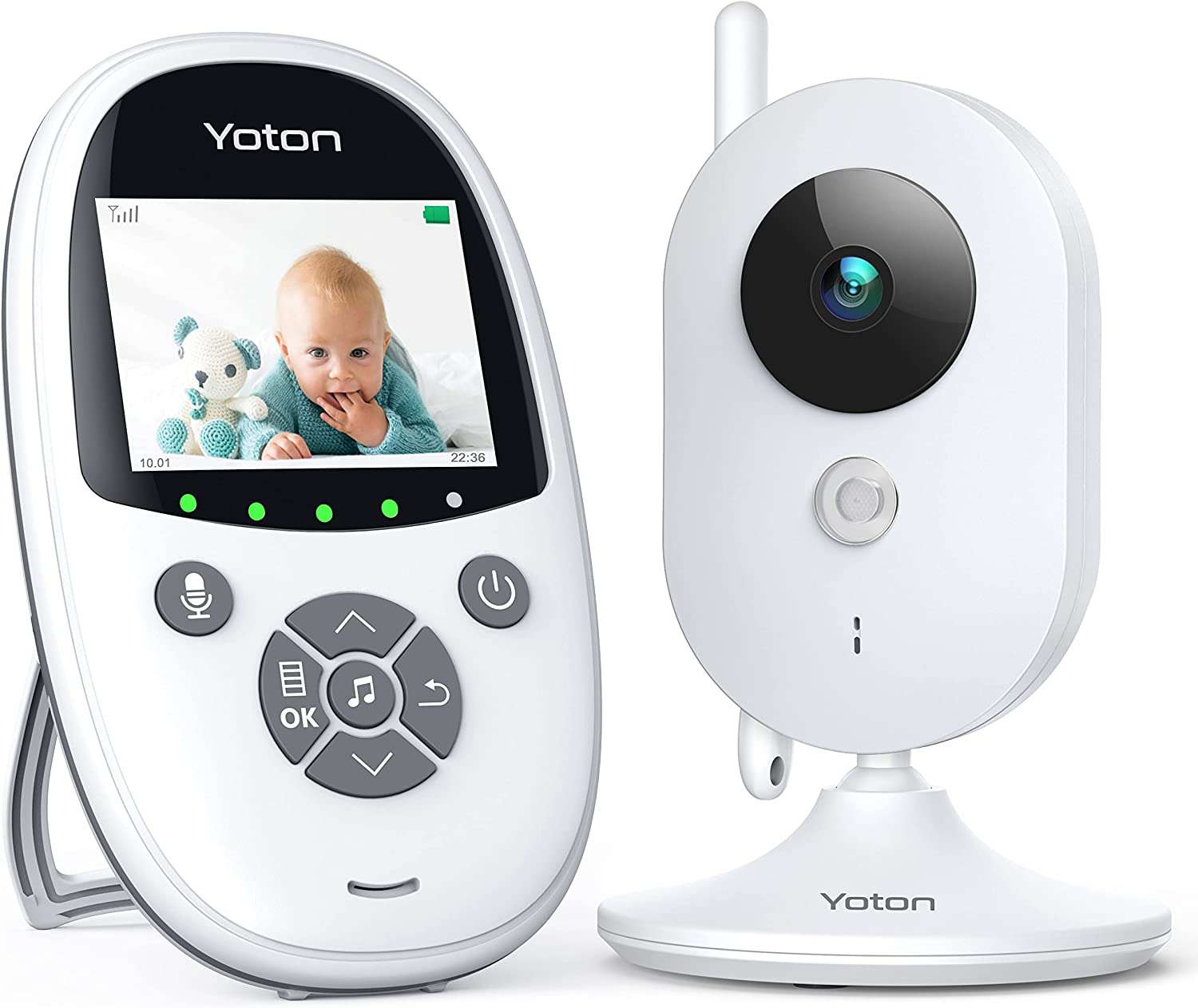 Baby Monitor, Yoton Baby Monitor Video e Audio con Telecamera
