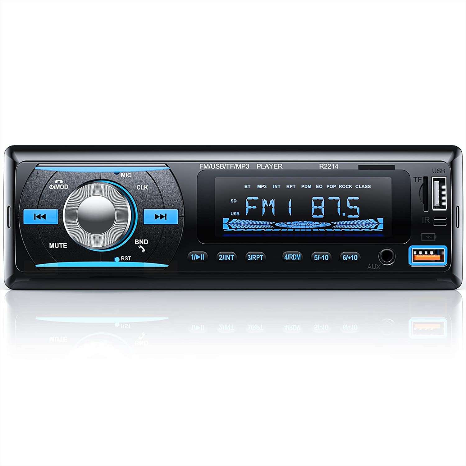 RDS Autoradio Bluetooth 5.0 Vivavoce, Chismos 