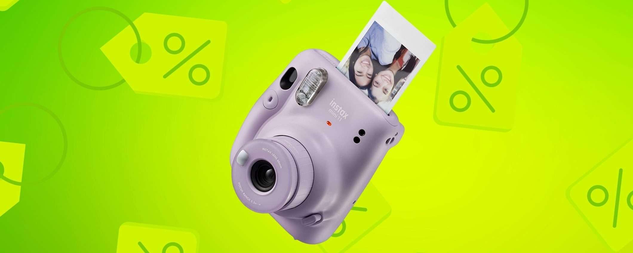 Fujifilm instax mini 11: il REGALO da mettere sotto l'albero (-22%)