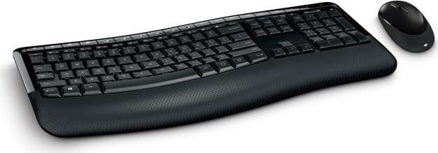 Microsoft kit mouse tastiera wireless comfort
