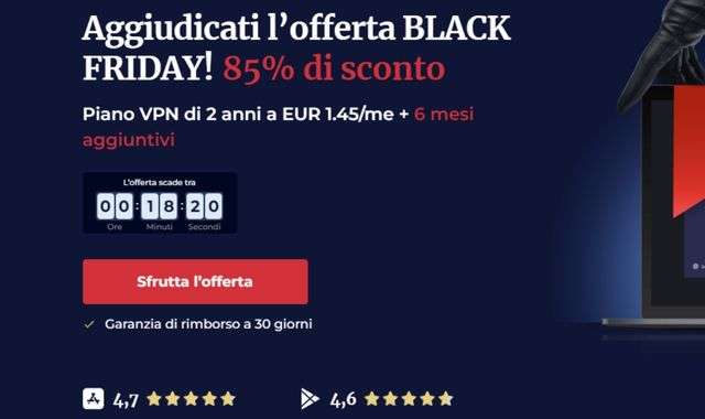 Offerta Black Friday AtlasVPN