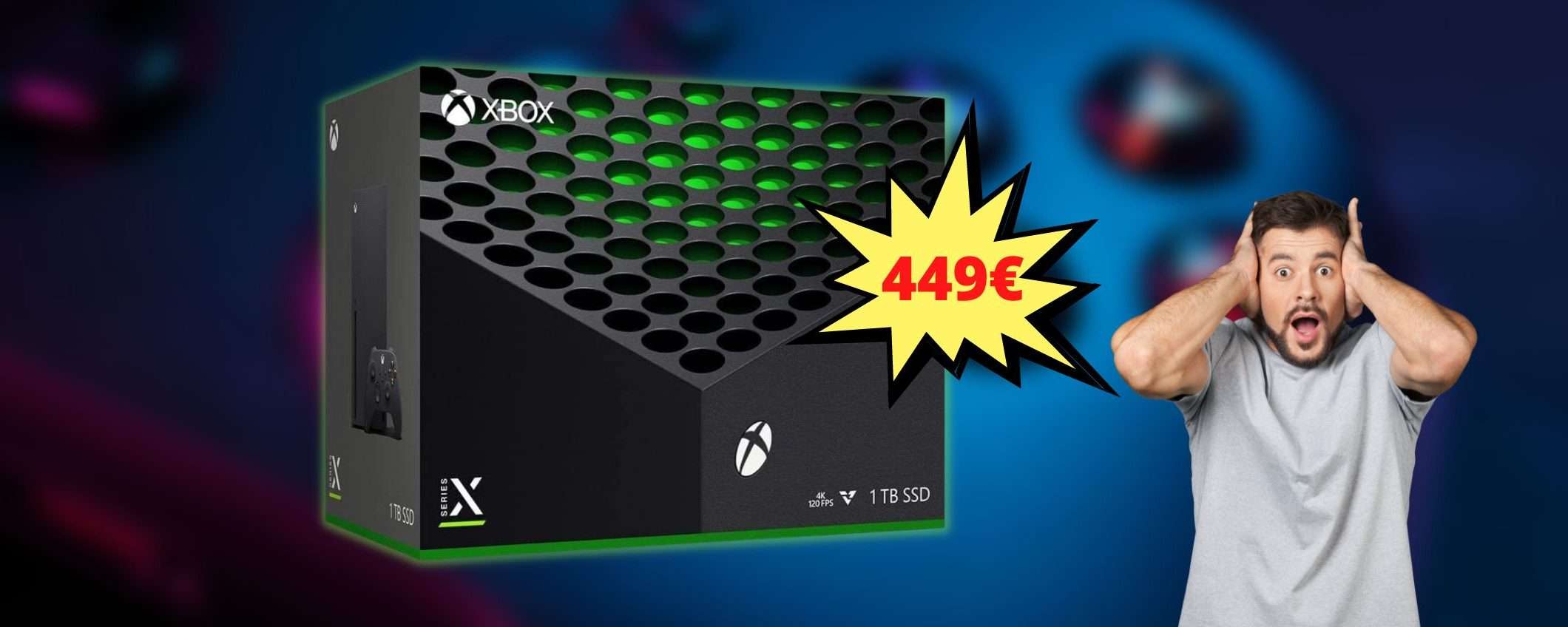 Xbox Series X in offerta a 449€ fino a domani: approfittane SUBITO Xbox Series X in offerta a 449€ fino a domani: approfittane SUBITO