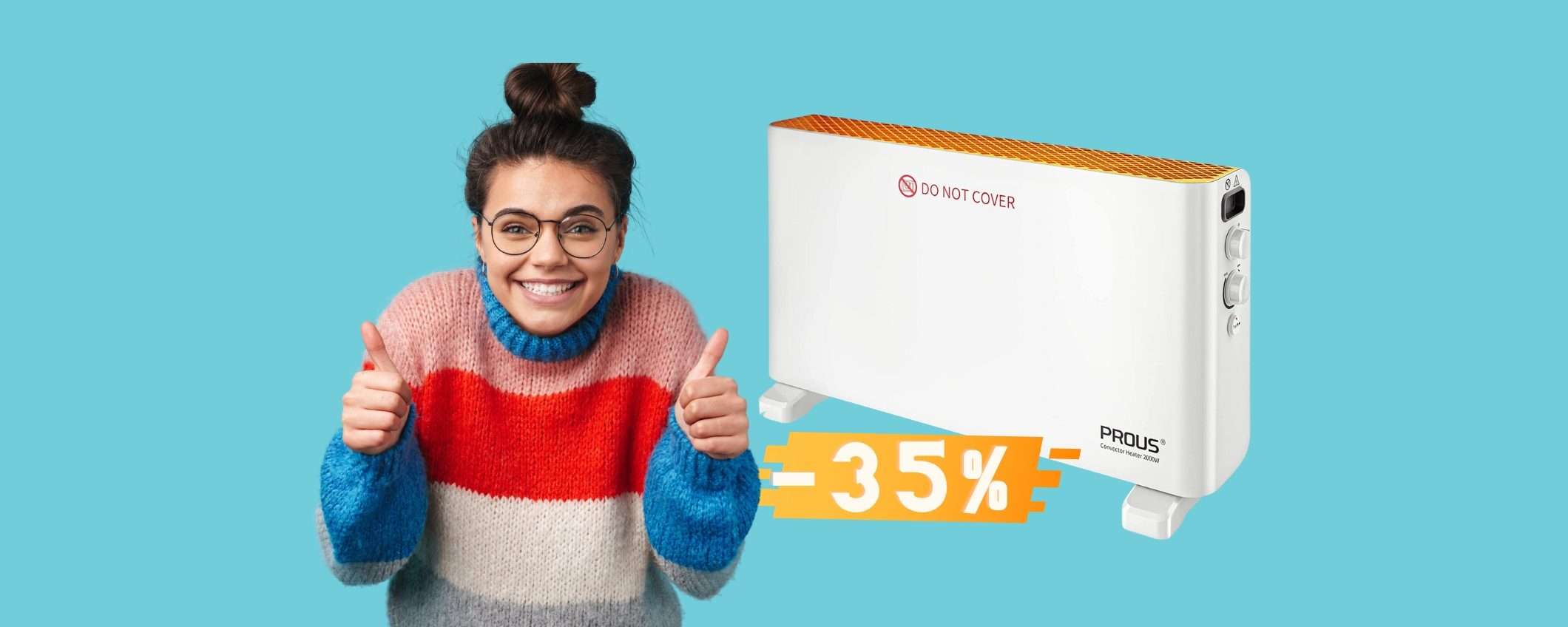 Abbatti i consumi con questa stufa elettrica PAZZESCA al 35% in MENO Abbatti i consumi con questa stufa elettrica PAZZESCA al 35% in MENO