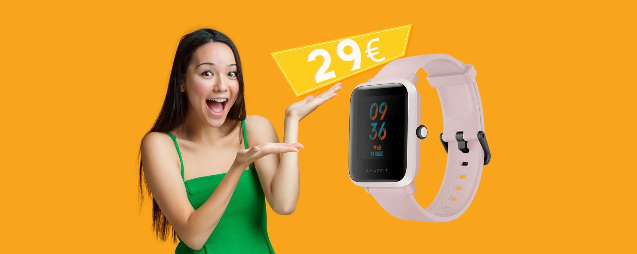 Amazfit Bip S: prezzo SGRETOLATO nel Cyber Monday, ora è tuo a 29€