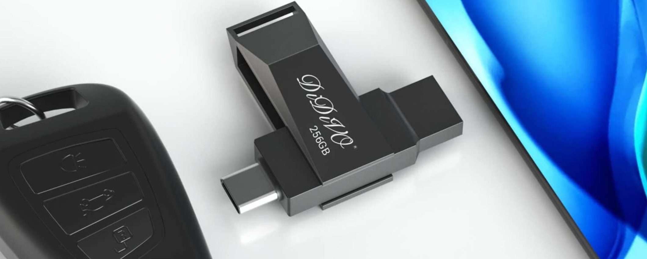 Chiavetta 256GB per smartphone e PC a 21€: prezzo IMBARAZZANTE (-46%) Chiavetta 256GB per smartphone e PC a 21€: prezzo IMBARAZZANTE (-46%)