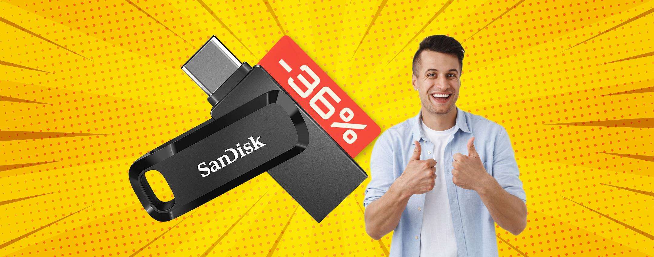 Chiavetta USB 3 In 1 256GB – Con Connettori Per IPhone, Type-C E USB-A, Plug-and-Play, Senza App, Corpo In Metallo Girevole, Per Foto E Video