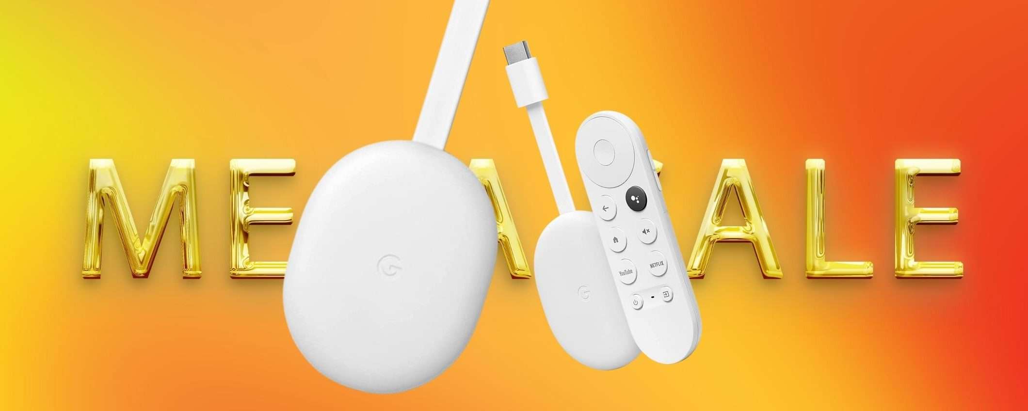 Il televisore non è mai stato così SMART: Chromecast 4K con Google TV Il televisore non è mai stato così SMART: Chromecast 4K con Google TV