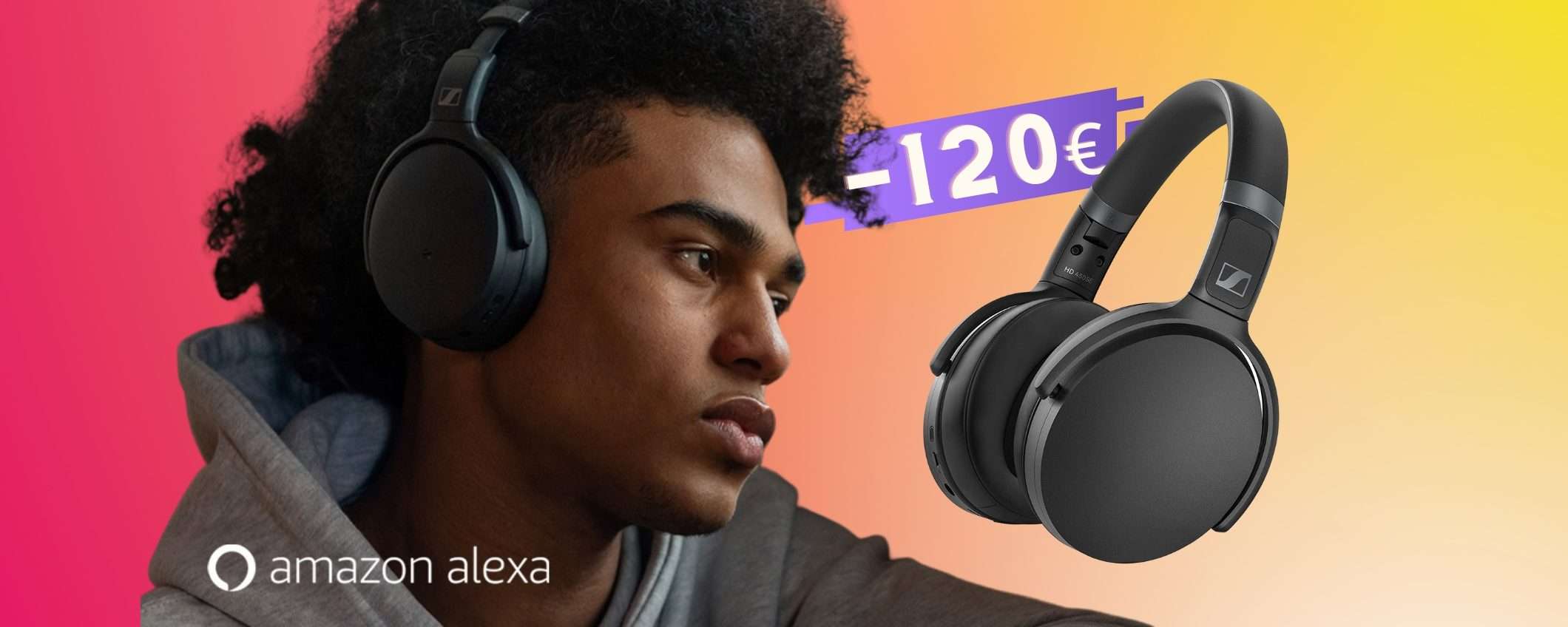 Cuffie wireless Sennheiser: una MERAVIGLIA a prezzo WOW (-60%) Cuffie wireless Sennheiser: una MERAVIGLIA a prezzo WOW (-60%)